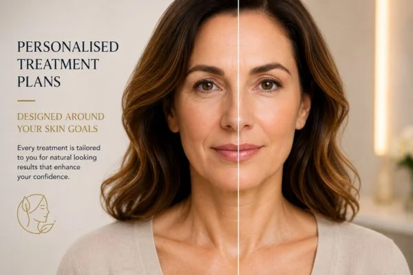 Before and after results of Collagen Lift Therapy North Acton