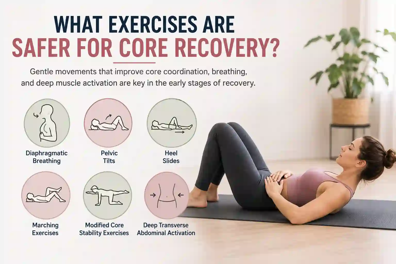 What Exercises Are Safer for Core Recovery North Acton